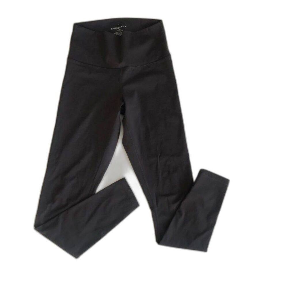 Everlane Perform Leggings Full Length Tights Purple Plum Sz Small Athletic